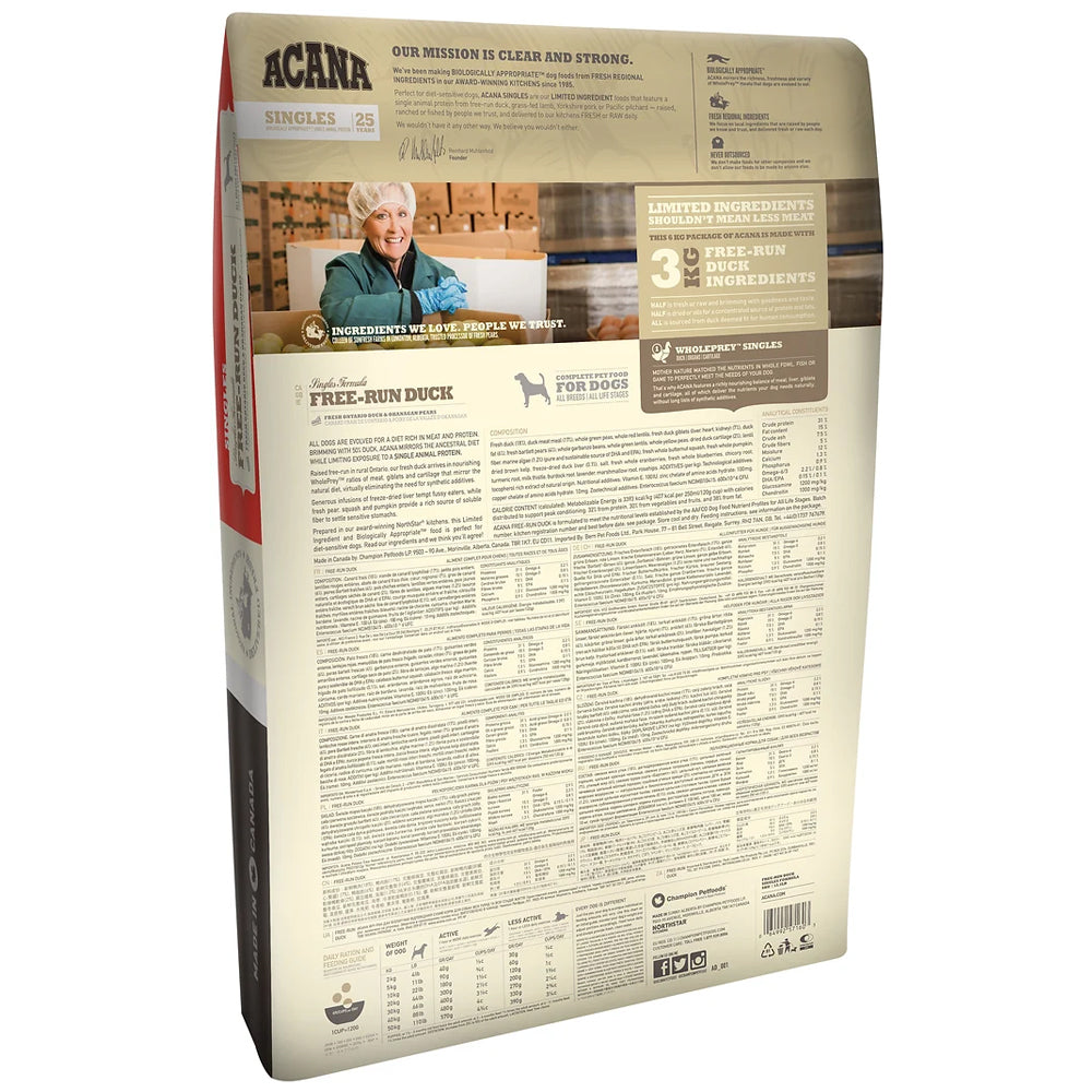 Acana Free Run Duck Dog Dry Food