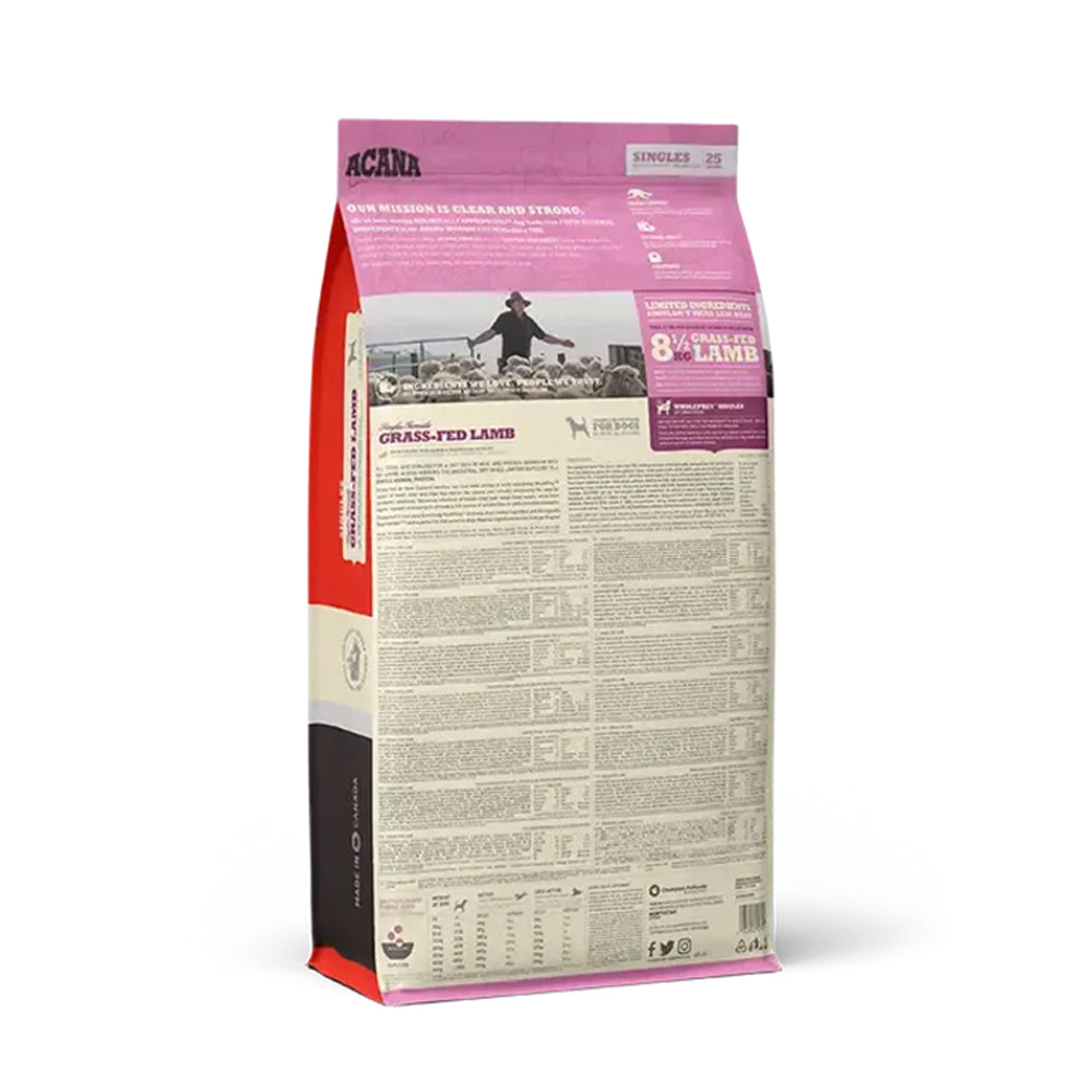 Acana Grass Fed Lamb Adult Dog Dry Food