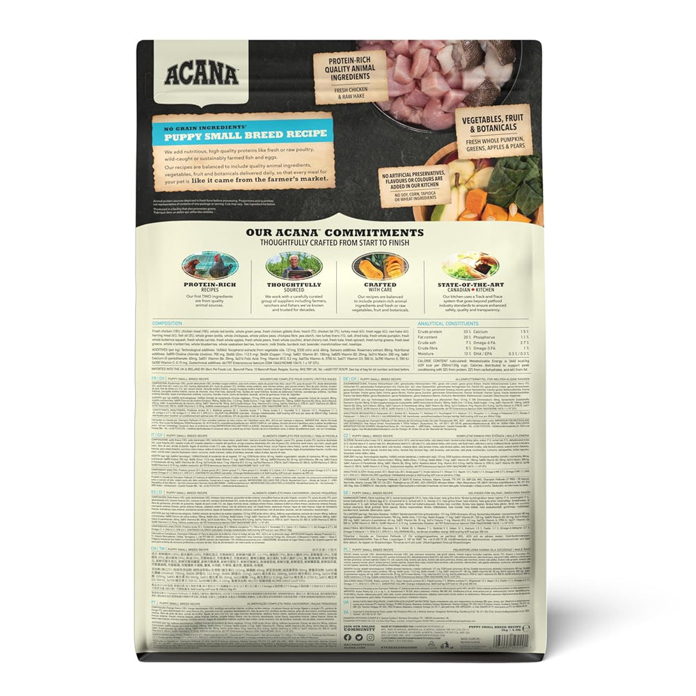 Acana Small Breed Puppy Dry Food