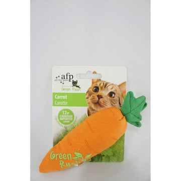 All For Paws Carrot Green Rush Cat Toy