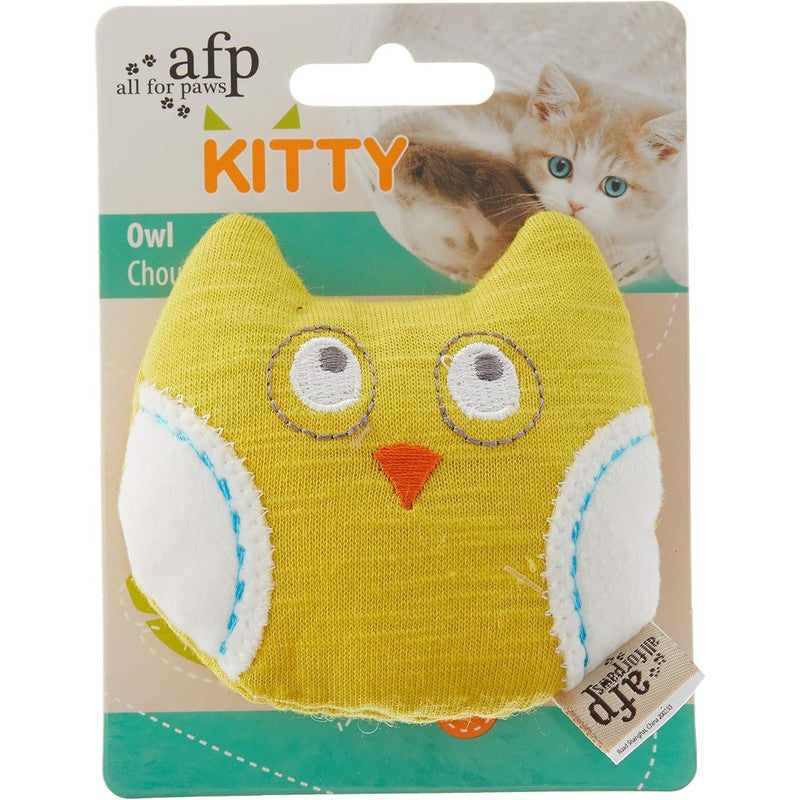 All For Paws Kitty Owl Yellow
