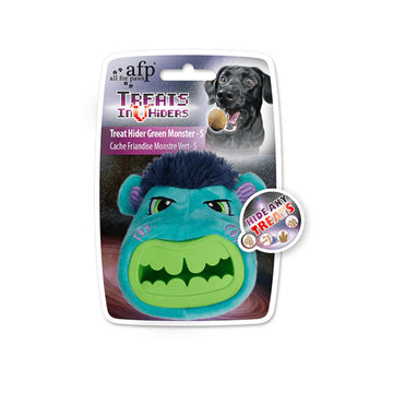 All For Paws Treat Hider Green Monster S