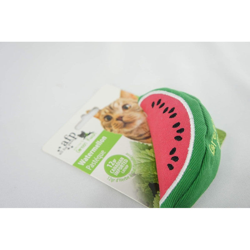 All For Paws Watermelon Green Rush Cat Toy