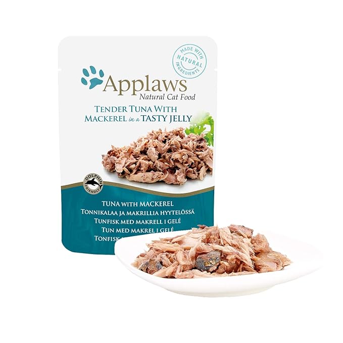 Applaws Tender Tuna With Mackerel In Tasty Jelly 70g