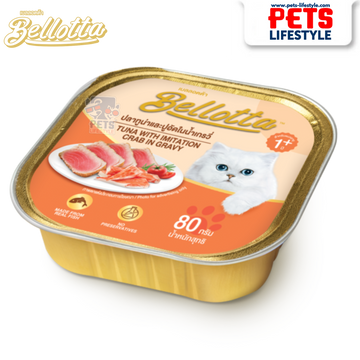 Bellotta Tuna With Imitation Crab Gravy 80g