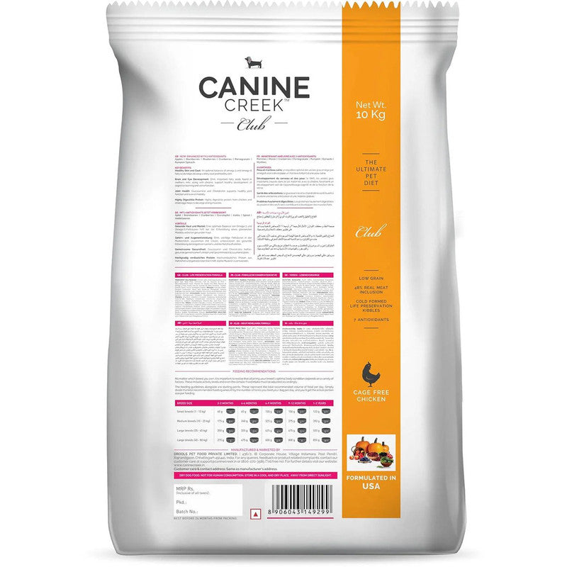 Canine Creek Club 10Kg