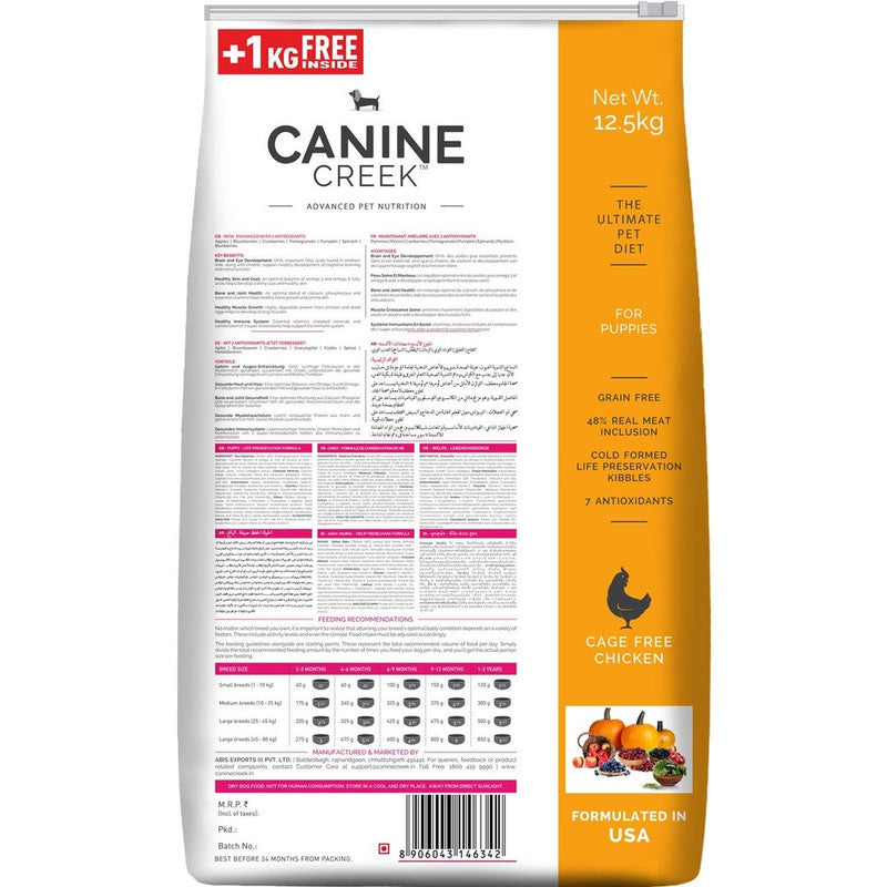 Canine Creek Puppy 12.5kg