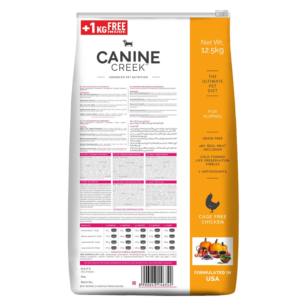 Canine Creek Puppy Dry Food