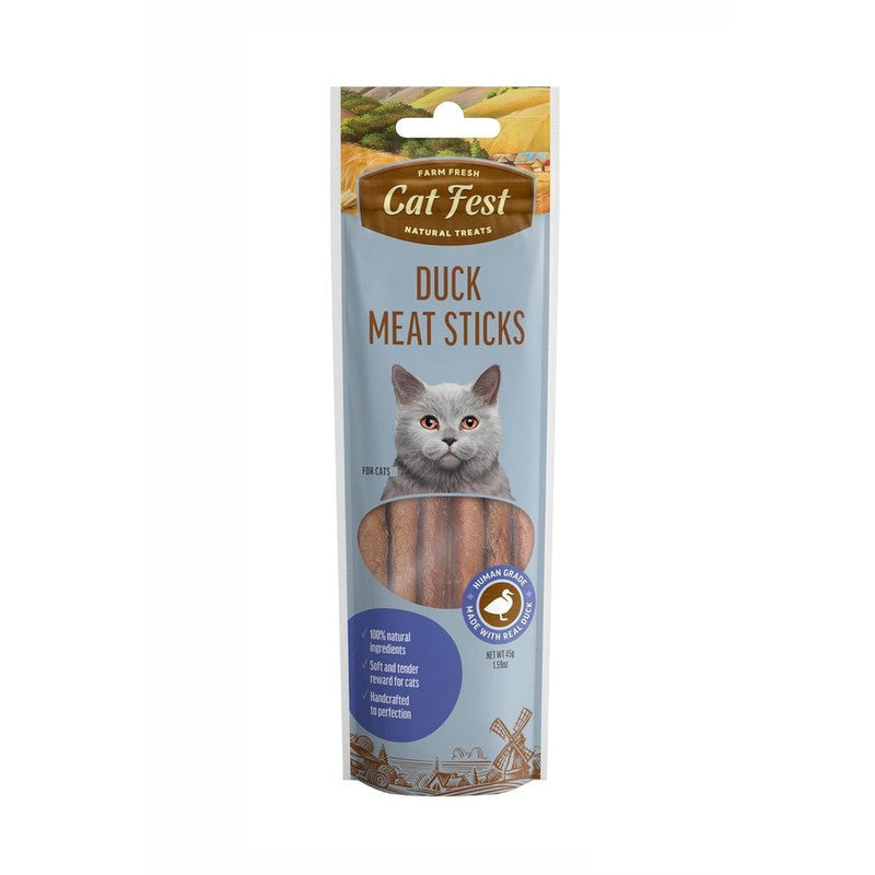 Cat Fest Duck Meat Sticks 45g