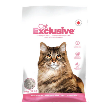 CAT EXCLUSIVE BABY POWDER LITTER 10KG