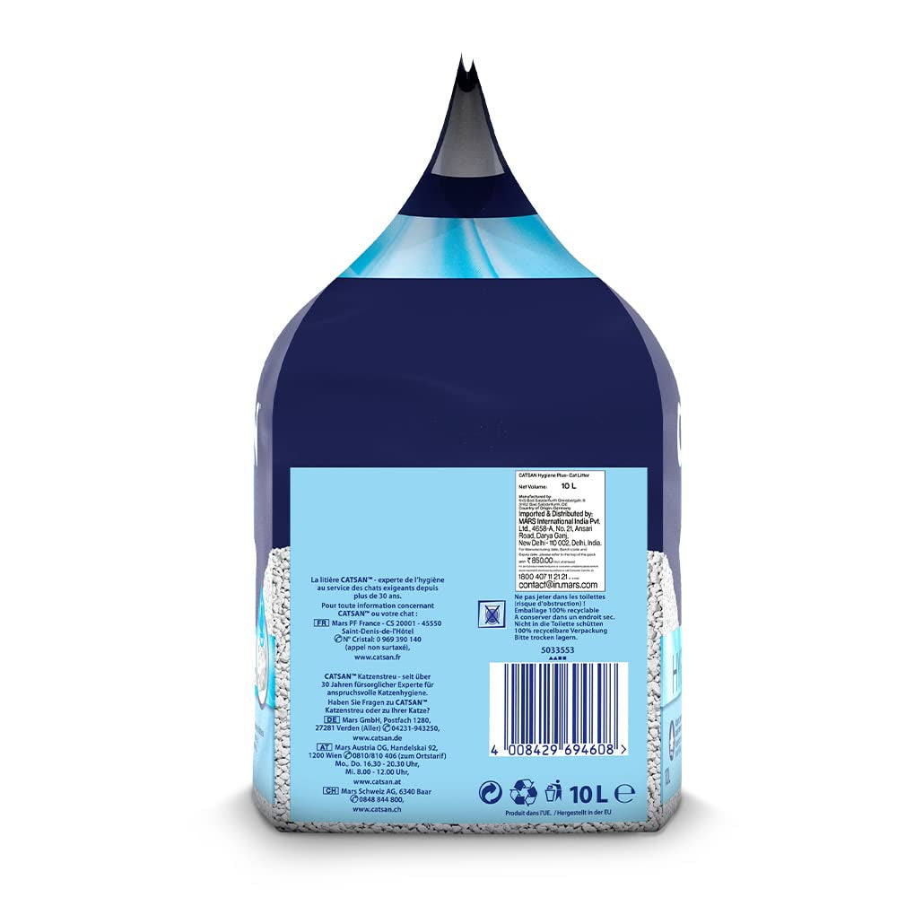 Catsan Hygiene Non Clumping Litter 10L