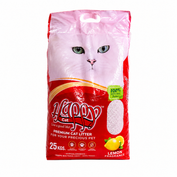 Happy Cat Cat Litter Lemon 25Kg