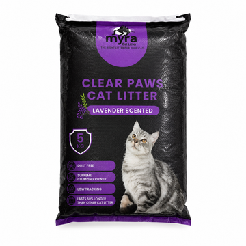 MyraCat Ball Shaped Lavender Cented Cat Litter 5kg