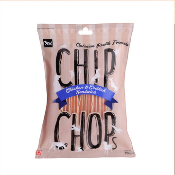 Chip Chops Chicken & Codfish Sandwich 70g