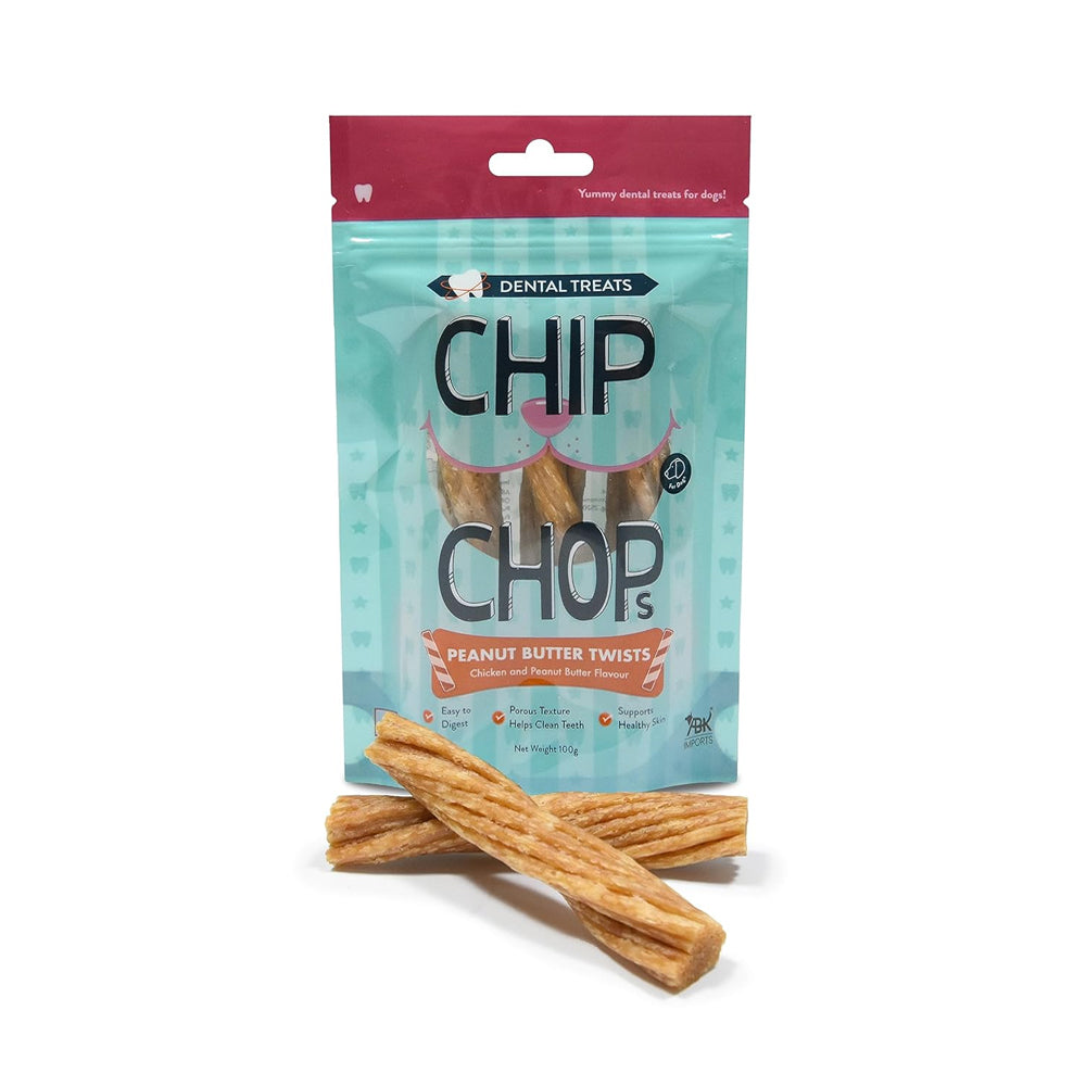 Chip Chops Peanut Butter Twists 100g