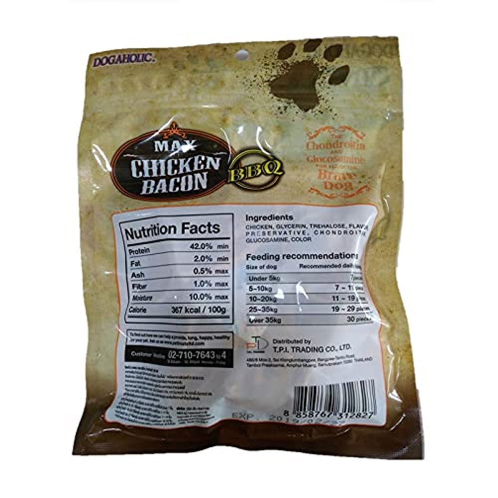 Dogaholic Chicken Bacon-BBQ 130g