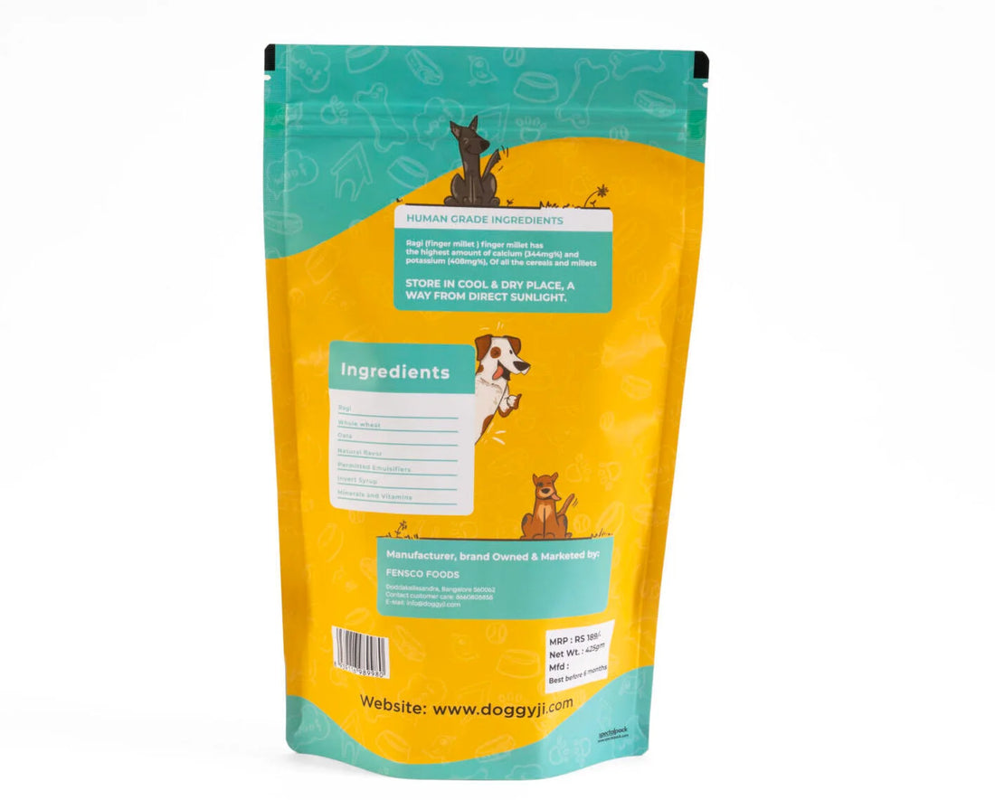 Doggy Ji Ragi Shots 425gm