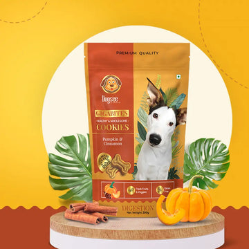 Dogsee Gigabites Pumpkin & Cinnamon Cookies 300g