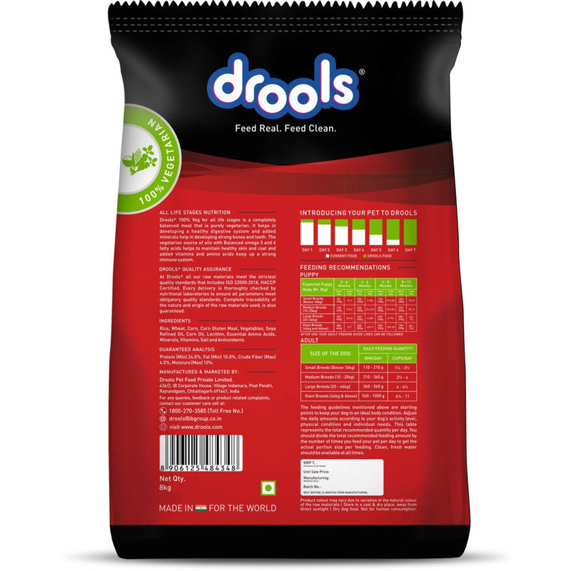 Drools Vegetarian Adult 8kg