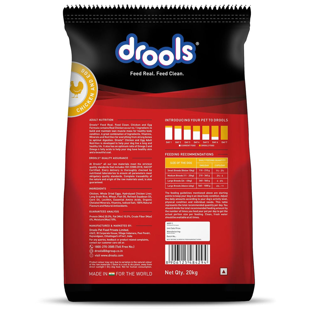 Drools Adult Chicken And Egg