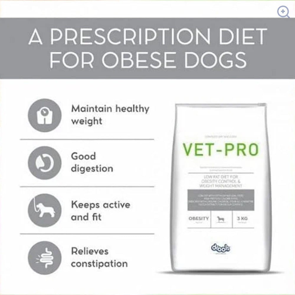 Drools Vet Pro Obesity Dog 3kg