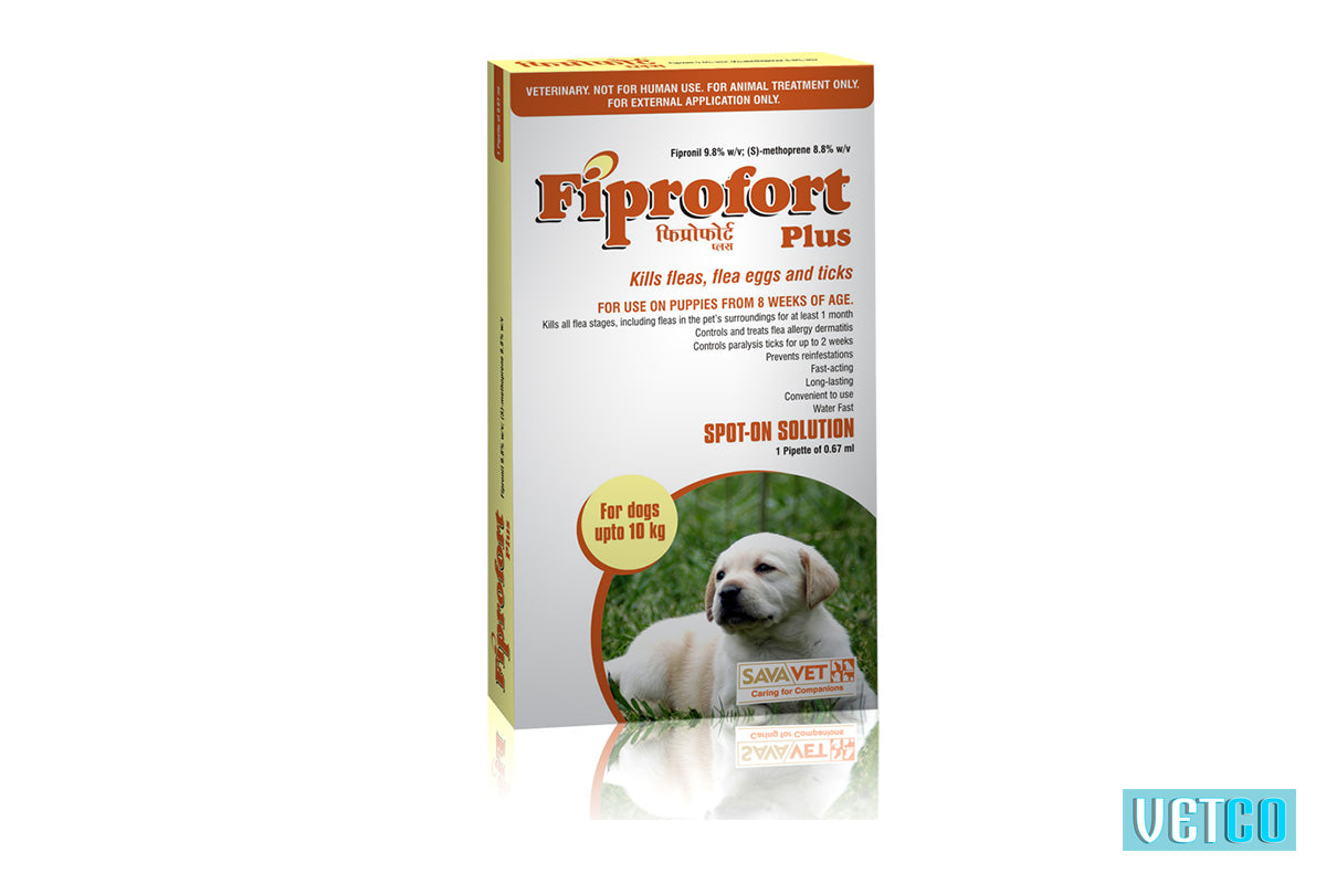 Fiprofort Spot-On Upto 10kg Dogs