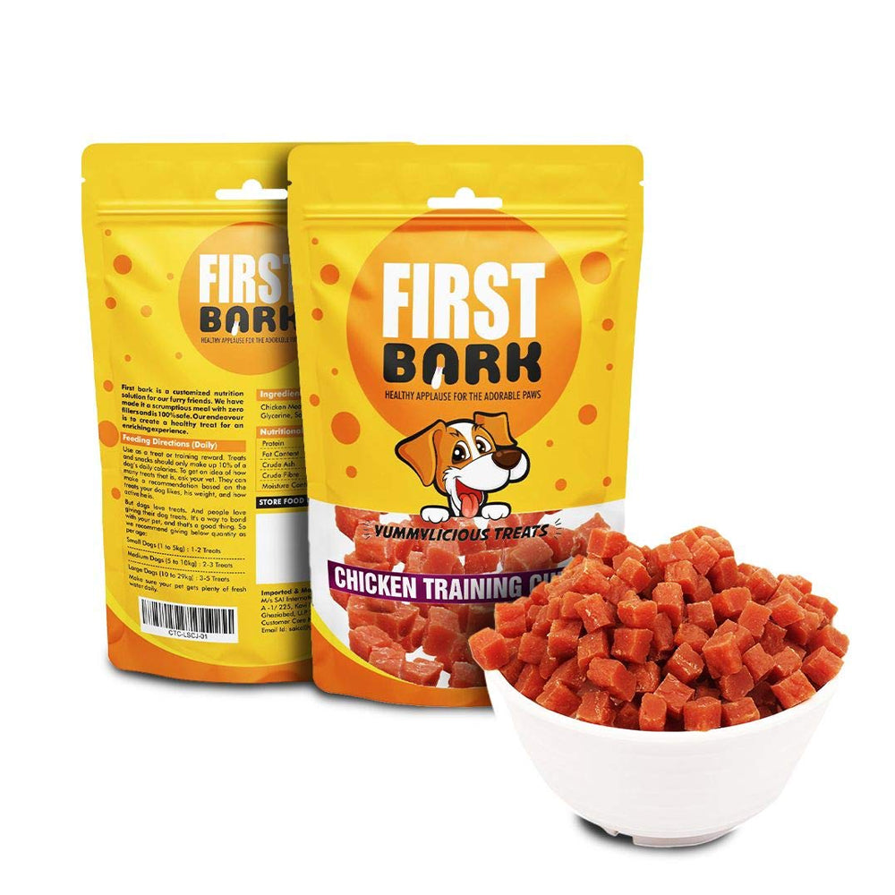 First Bark Chicken Training Cubes 70g