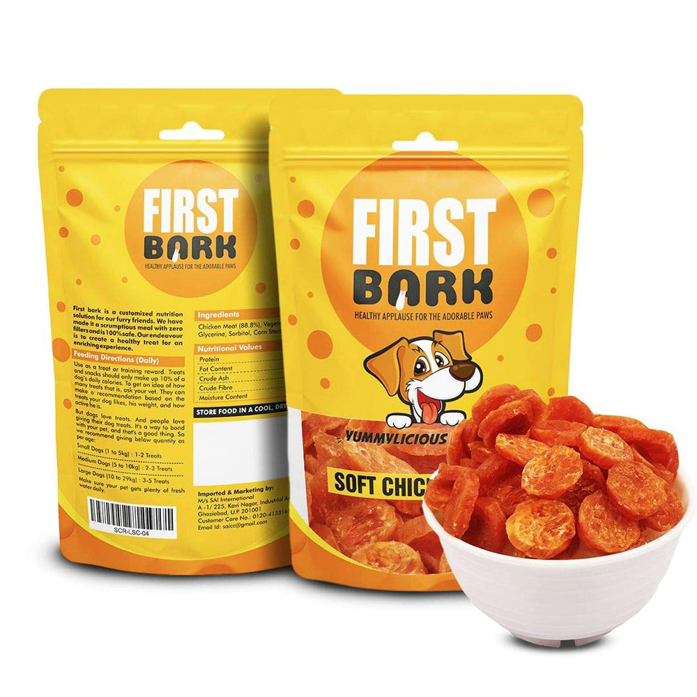 First Bark Soft Chicken Ring 70g