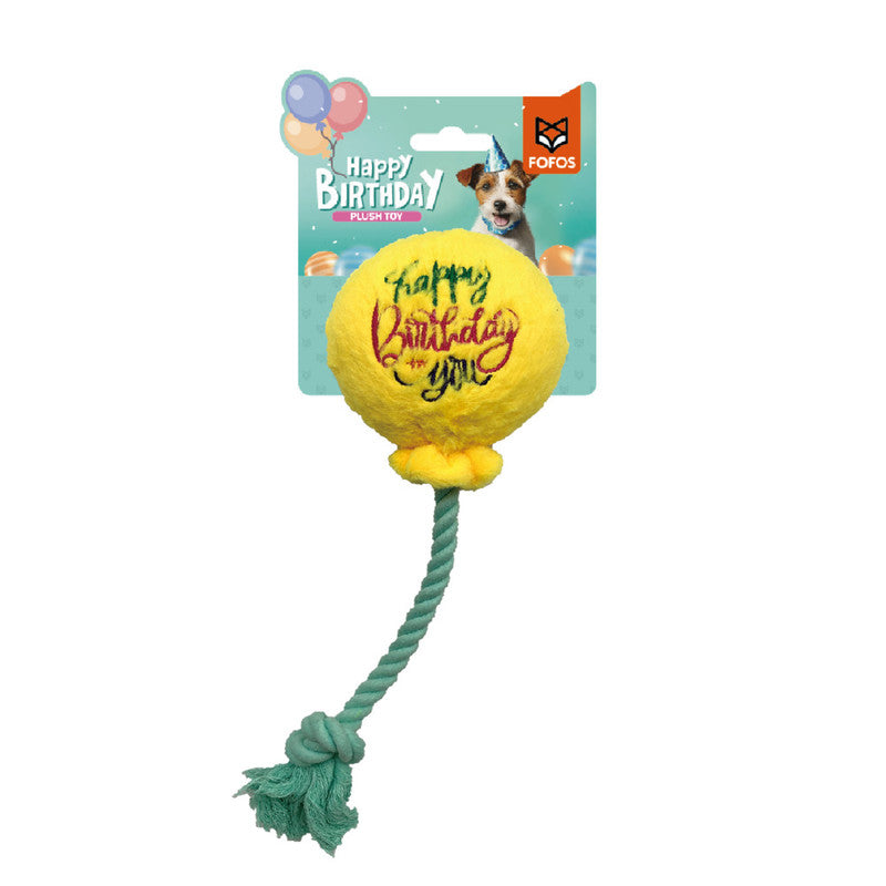 Fofos Birthday Balloon Dog Plush Toy