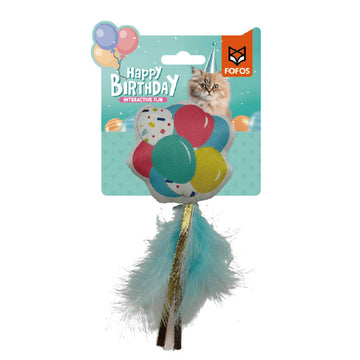 Fofos Birthday Balloon Interactive Cat Toy