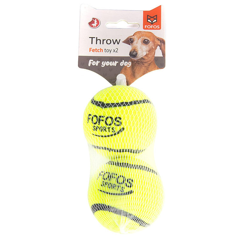 Fofos Sports Fetch Ball 2pk For Dogs