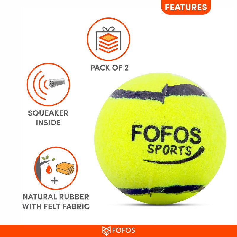 Fofos Sports Fetch Ball 2pk For Dogs