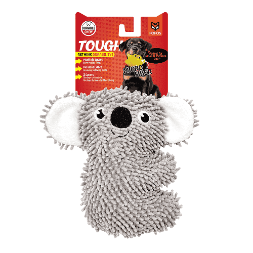 Fofos Tough Dog Toy Koala For Dogs