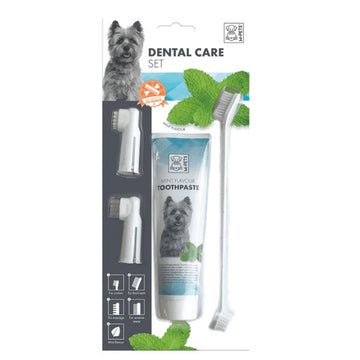 m-Pets Dental Care Set-Mint Flavour