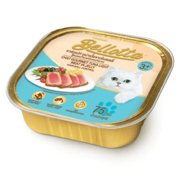BELLOTTA TUNA MEAT IN JELLY HAIRBALL CONTROL 75GM