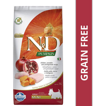 N&D Pumpkin (GF) Chicken & Pomegranate Adult Mini 7kg
