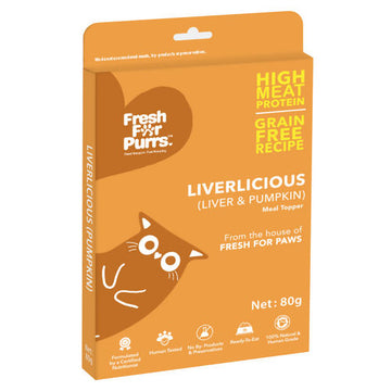 Fresh For Purrs LiverLicious (Liver N Pumkin) 80g