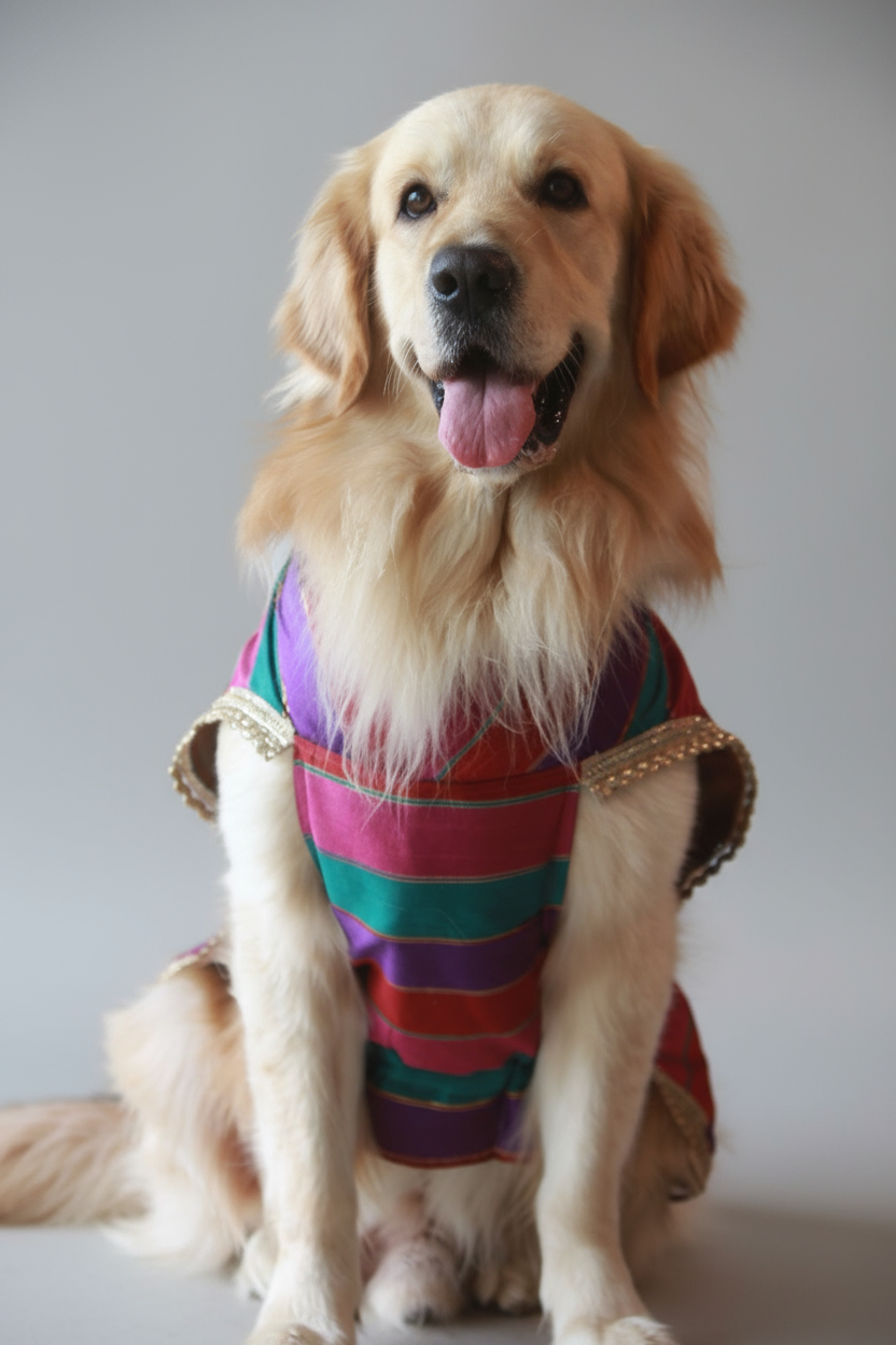 Festive Sherwani -Traditional Ethnic Outfit - Muti-colour