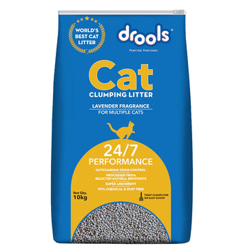 Drools Lavender Fragrance Clumping Cat Litter Lavender
