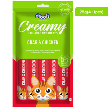 Drools Creamy Treats Crab n Chicken 450g