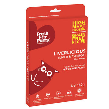 Fresh For Purrs LiverLicious (Liver n Carrot) 80g