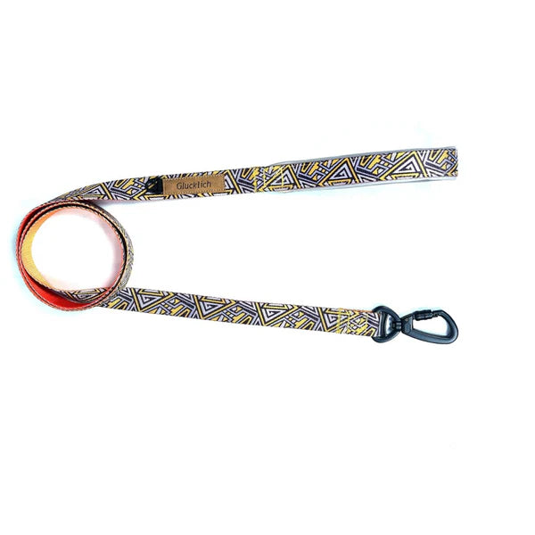 Glucklich Premium Printed Dog Leash XS