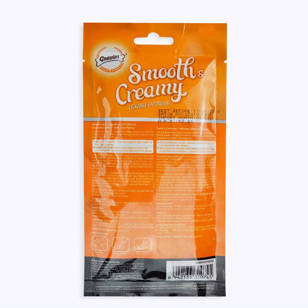 Gnawlers Creamy Treat Crab 60g