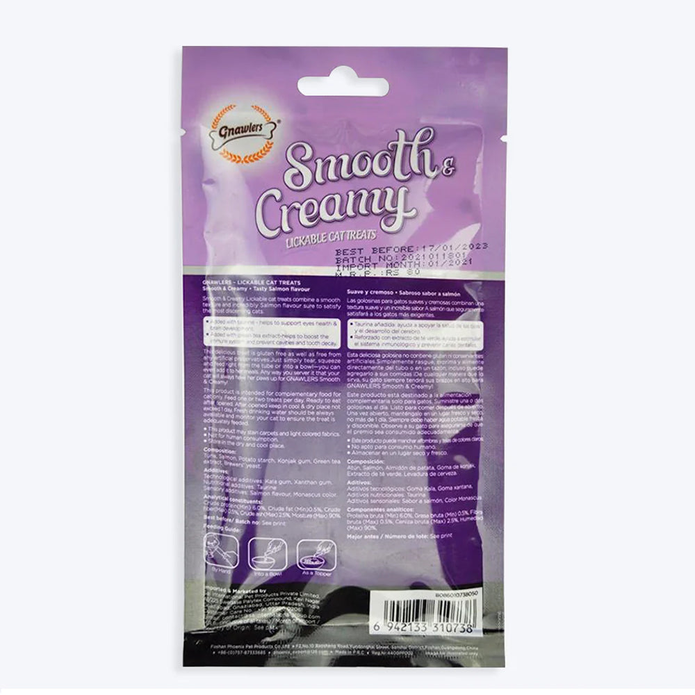 Gnawlers Creamy Treat Salmon 60g
