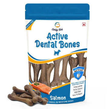Goofy Tails Active Dental Bones Salmon 200g (Sm n Med Dog)