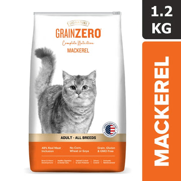 Grain Zero Cat Mackerel 1.2kg