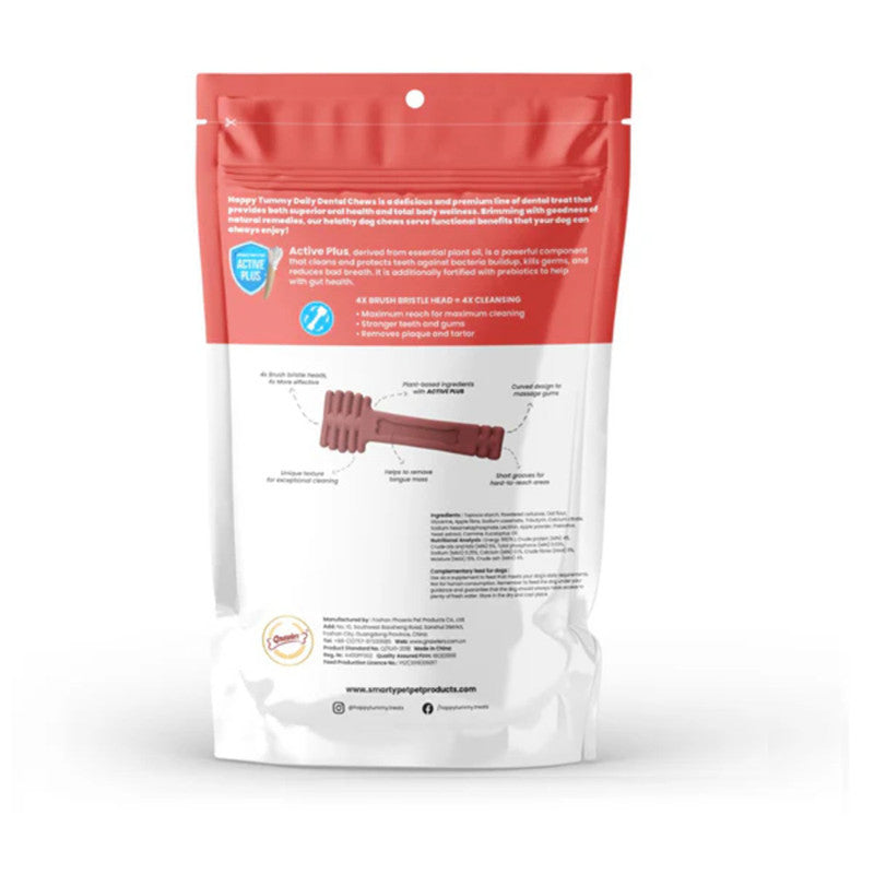Happy Tummy Apple Dental Chew L 150g