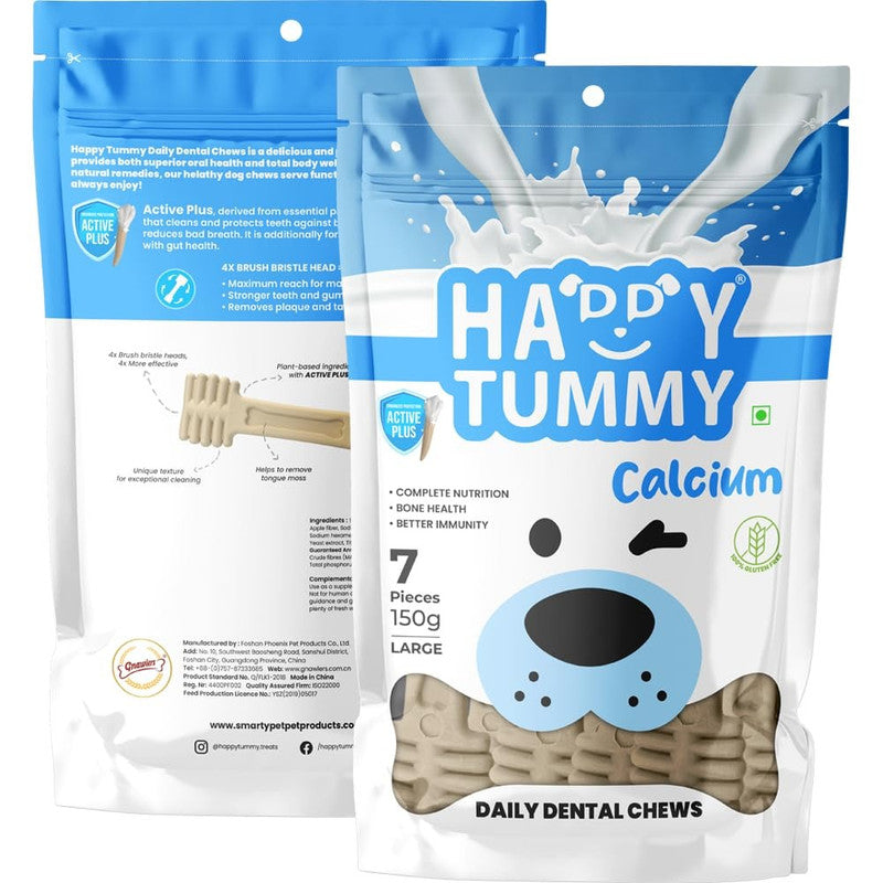 Happy Tummy Calcium Dental Chew L150g