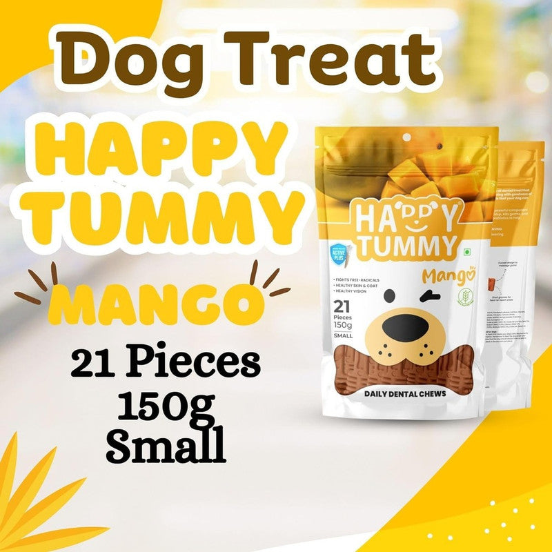 Happy Tummy Mango Dental Chew L 150g