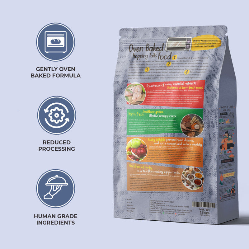 Hopping Tails Adult Dog Food 3.5kg